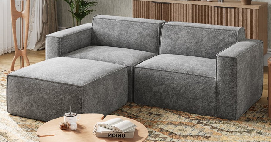 Up to 50% Off Novilla Sofas | Modular Sofa w/ Ottoman from $509.99 Shipped