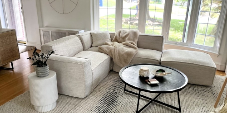This 4-Piece Modular Sofa Is Over $750 Off Right Now (& It Ships FREE!)