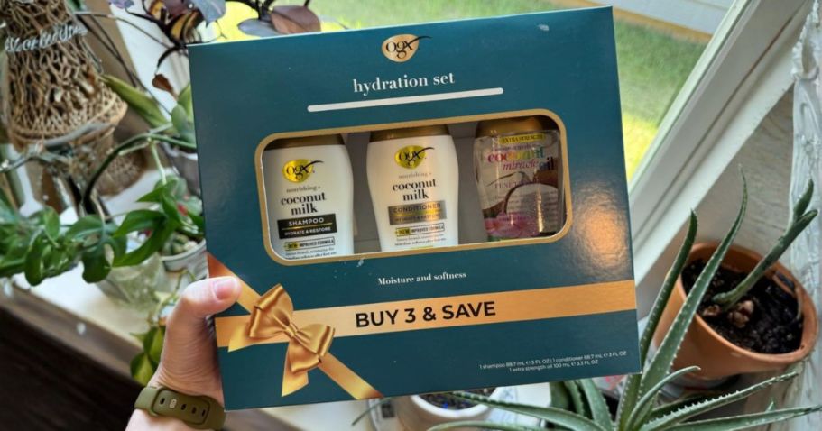 OGX Travel Size 3-Piece Gift Set Just $7.46 Shipped on Amazon