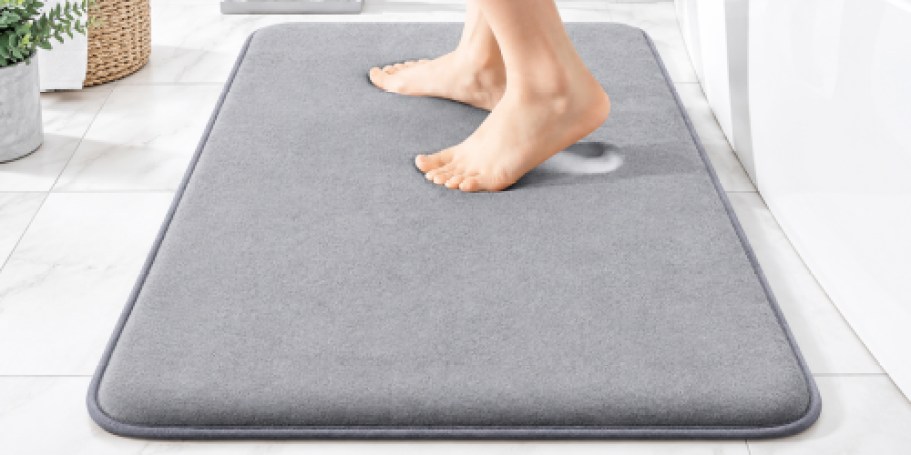Memory Foam Bath Mat Just $9.99 on Amazon (Reg. $16)