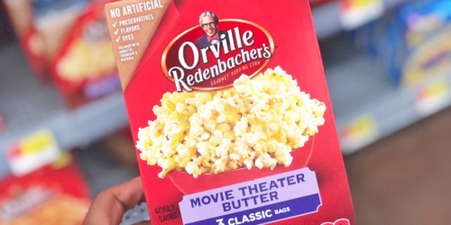 Orville Redenbacher’s Popcorn 3-Pack Only $1.75 Shipped on Amazon
