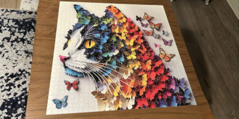 1,000-Piece Puzzles from $7.49 on Amazon (Lots of Challenging Styles!)