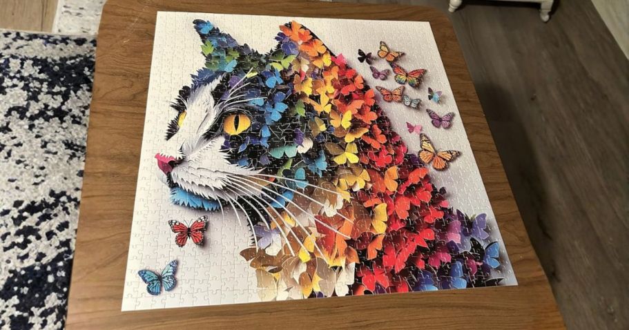 1,000-Piece Puzzles from $7.49 on Amazon (Lots of Challenging Styles!)