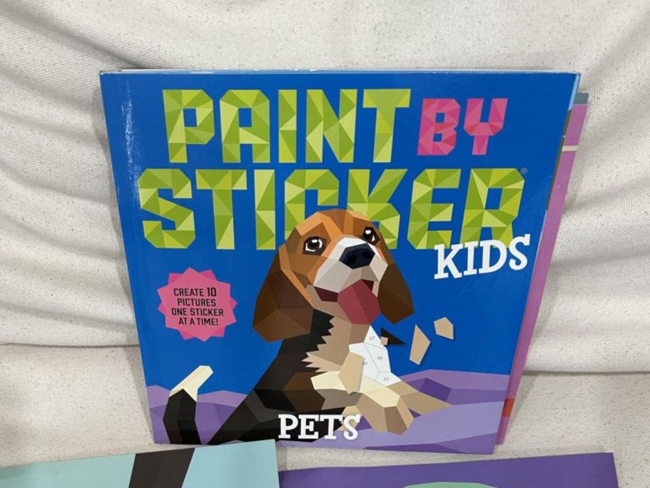 Up to 55% Off Paint By Sticker Books on Amazon (Great Rainy Day Activity!)