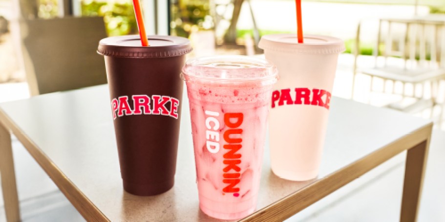 FREE Dunkin’ x Parke Tumbler w/ Purchase on July 17th (Swing By Early!)
