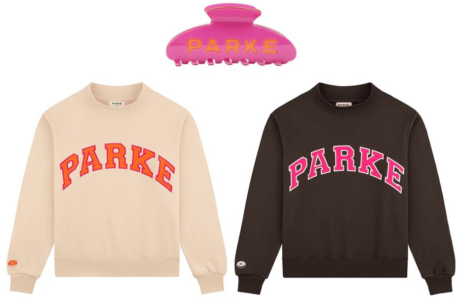 بلوزات Parke x Dunkin ومشبك الشعر