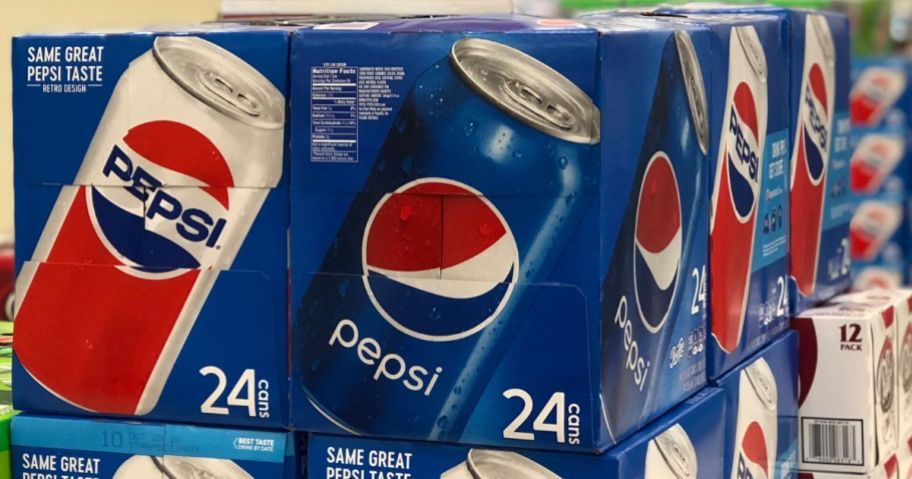 Pepsi 12oz 24-Packs in store