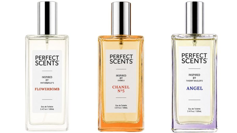Perfect scents perfumes in different scents