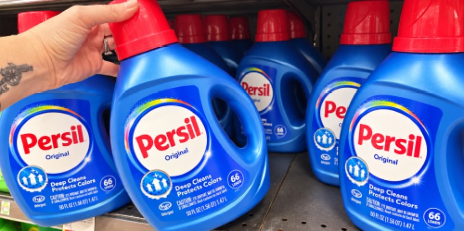 FOUR Persil Laundry Detergent Bottles Only $35.81 Shipped on Amazon