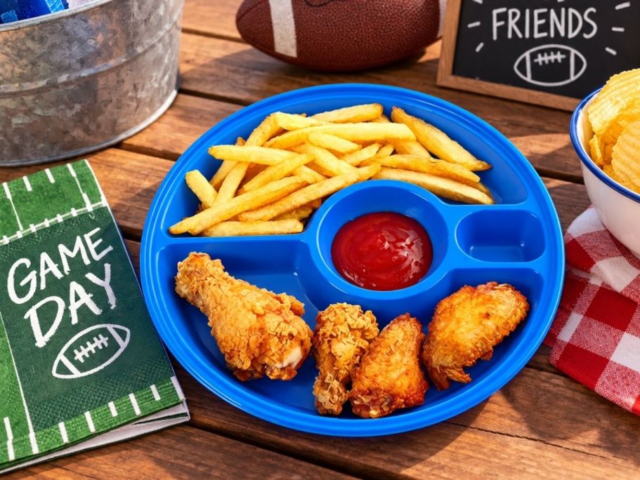This 97¢ Plate is Perfect for Tailgating, Camping, & Backyard Parties