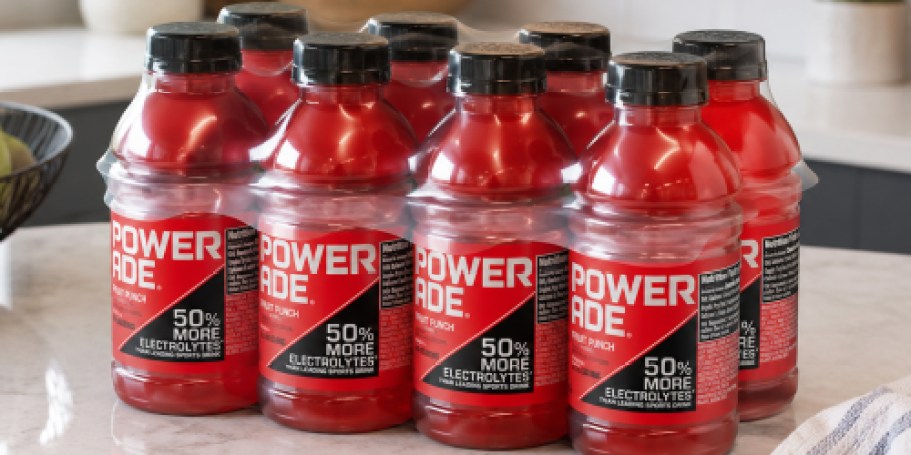 Powerade Sports Drink 8-Pack Only $3 Shipped on Amazon