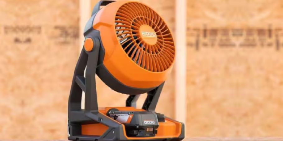 RIDGID Hybrid Fan 2-Pack Just $99 Shipped on HomeDepot.com – Has a Lifetime Warranty!