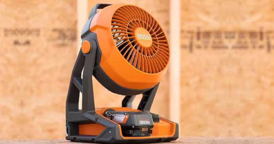 RIDGID Hybrid Fan 2-Pack Just $99 Shipped on HomeDepot.com – Has a Lifetime Warranty!
