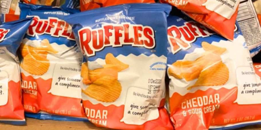 Ruffles Cheddar & Sour Cream Chips 40-Pack Only $14 Shipped on Amazon