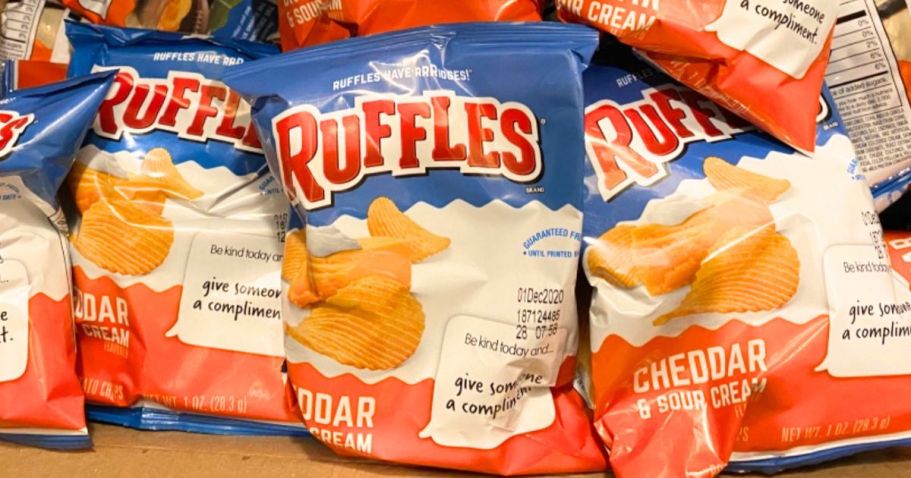 Ruffles Cheddar & Sour Cream Chips 40-Pack Only $14 Shipped on Amazon
