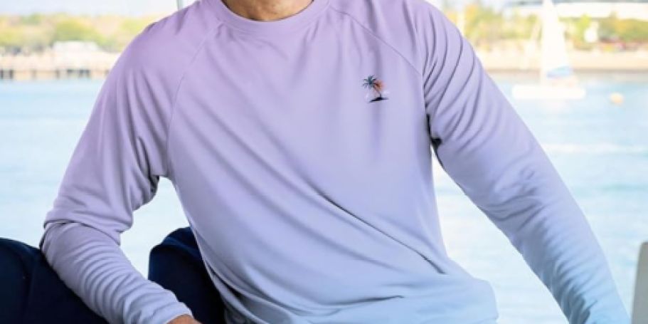 Men’s UPF 50+ Long Sleeve Sun Shirts Just $13.91 on Amazon (Reg. $24)