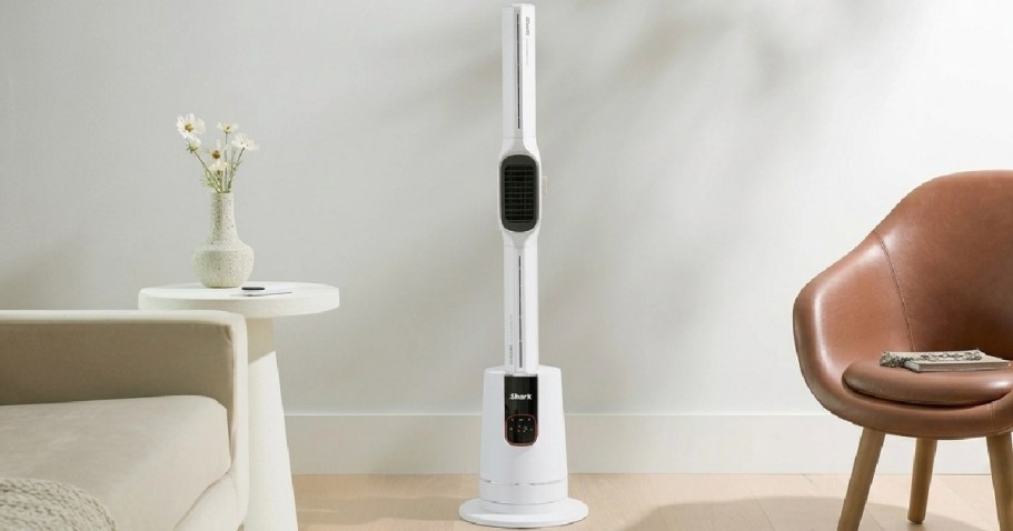 Shark TurboBlade Tower Fan & Heater Just $179.98 Shipped (Reg. $400)