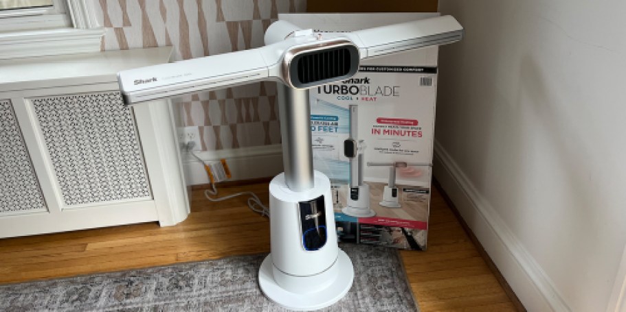 Shark TurboBlade Tower Fan & Heater from $179.98 Shipped (Reg. $400)
