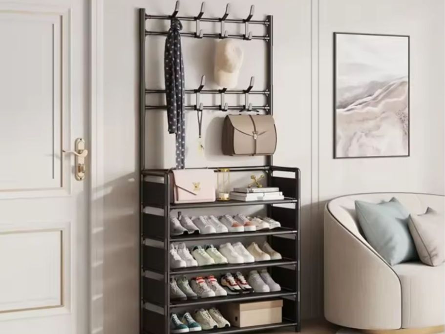 Storage Rack Just $11 Shipped | Perfect for Smaller Spaces