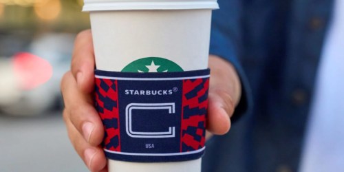 Order ANY Starbucks Drink & Snag This FREE Reusable Cup Sleeve on 6/11