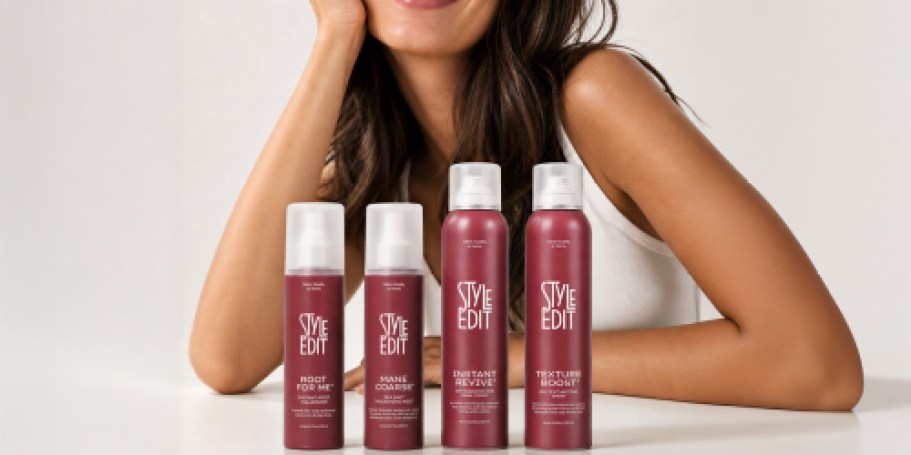 Rare Savings on NEW Style Edit Styling Products
