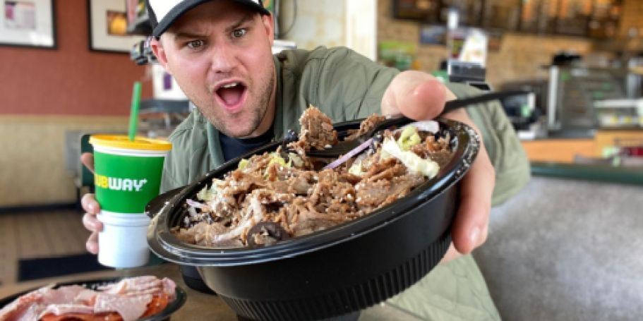 New Subway Coupon: Rare 30% Off Any Sub, Wrap, Salad or Bowl & More