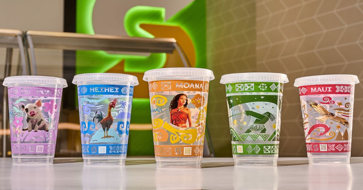 Subway’s New $1 Moana Meal Upgrade = Collectible Cup & $15 Off a Movie Ticket