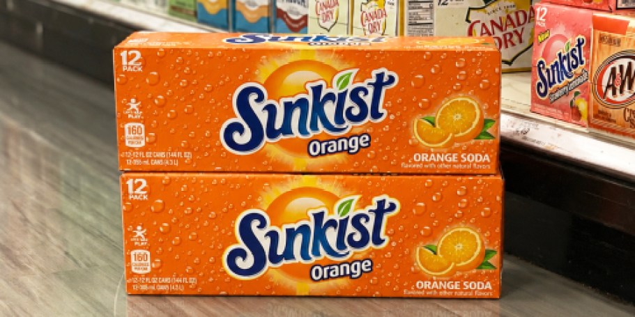 Soda 12-Packs from $4.75 Shipped on Amazon