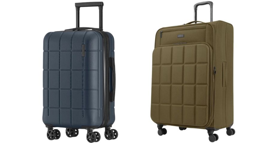 two pieces of Swiss Mobility MKE luggage