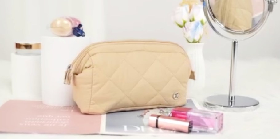 GO! Travel Makeup Bags from $6 on Amazon