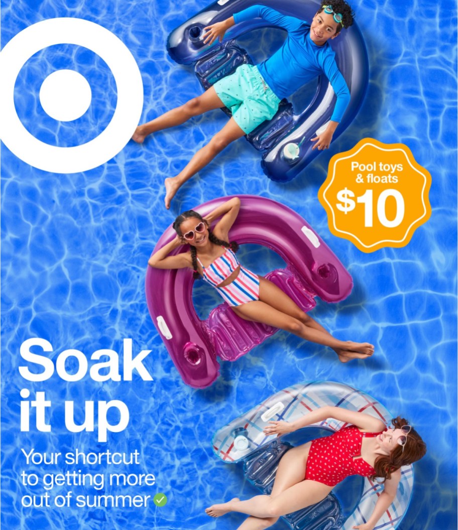 page from Target ad