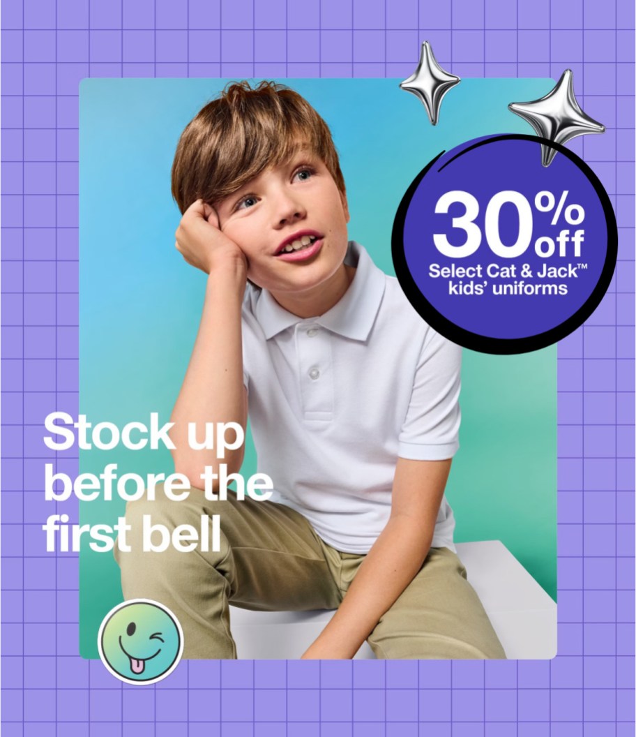 page from Target ad
