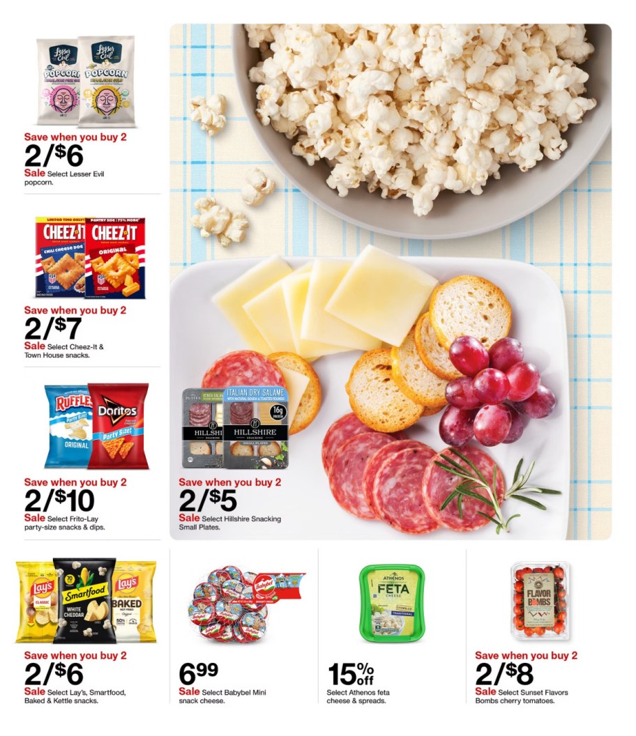 page from Target ad