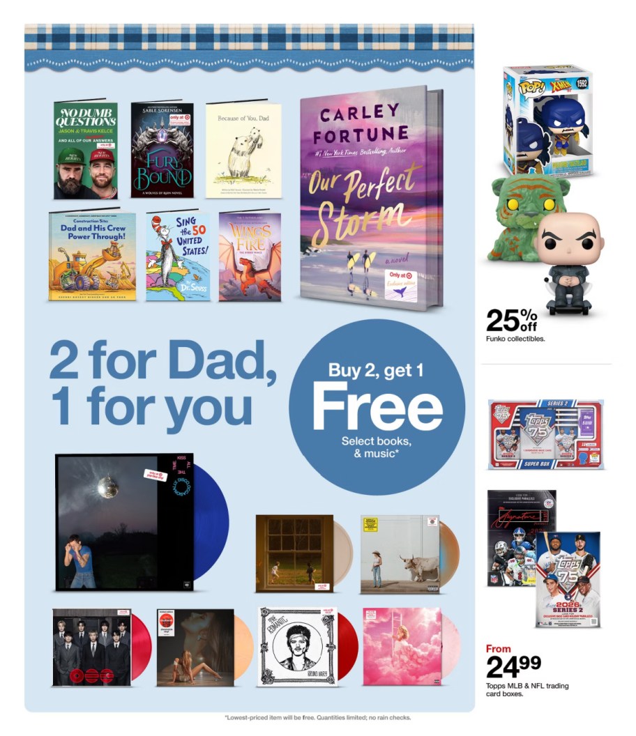 page from Target ad
