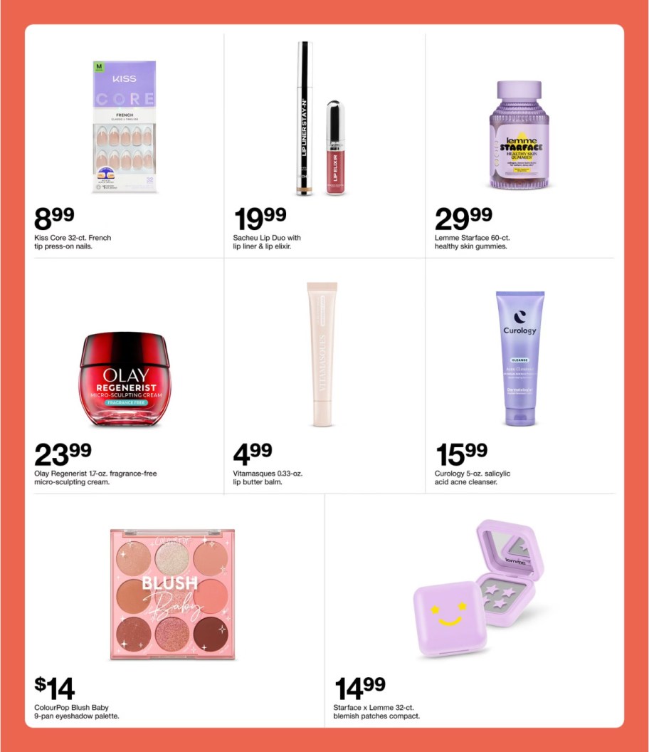 page from Target ad