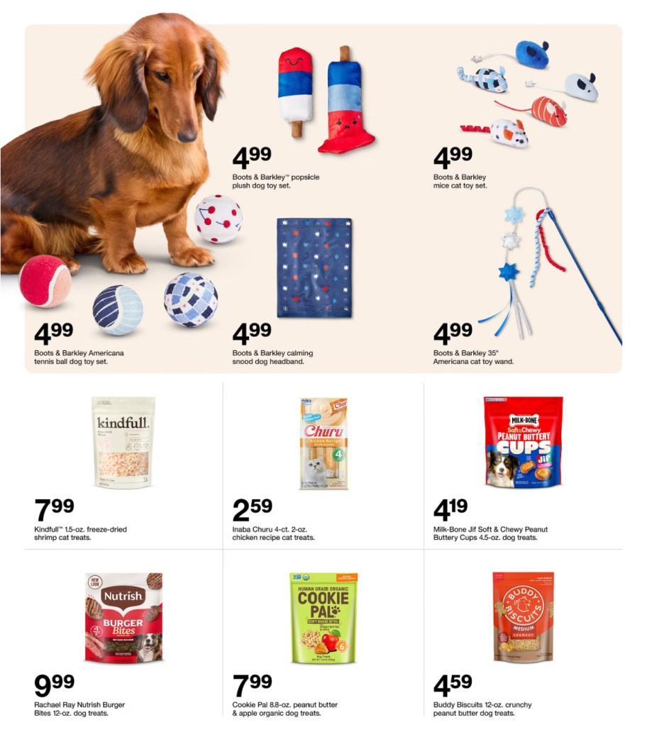 page from Target ad