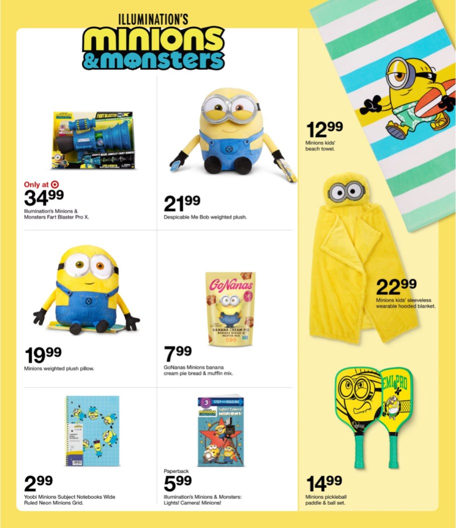 page from Target ad