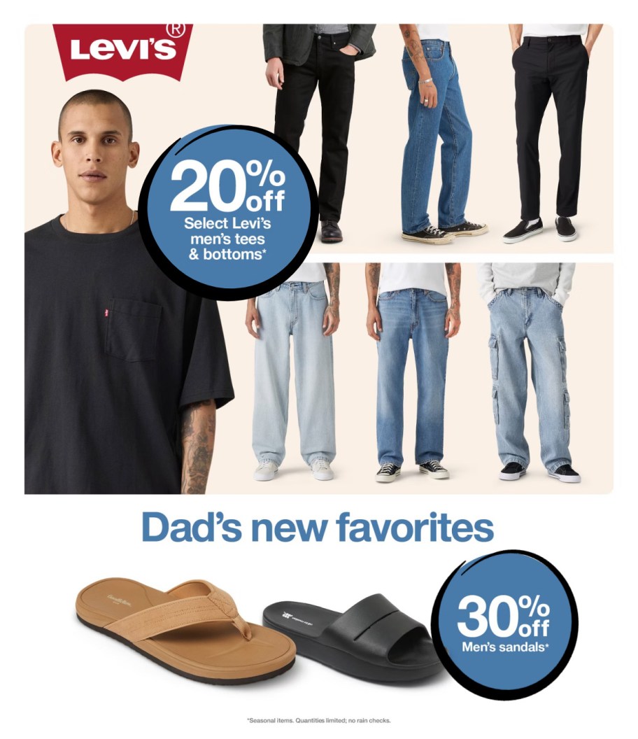 page from Target ad