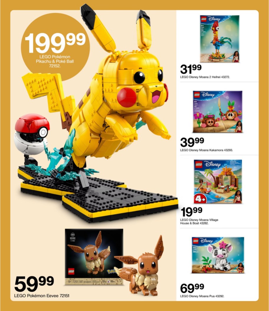 page from Target ad
