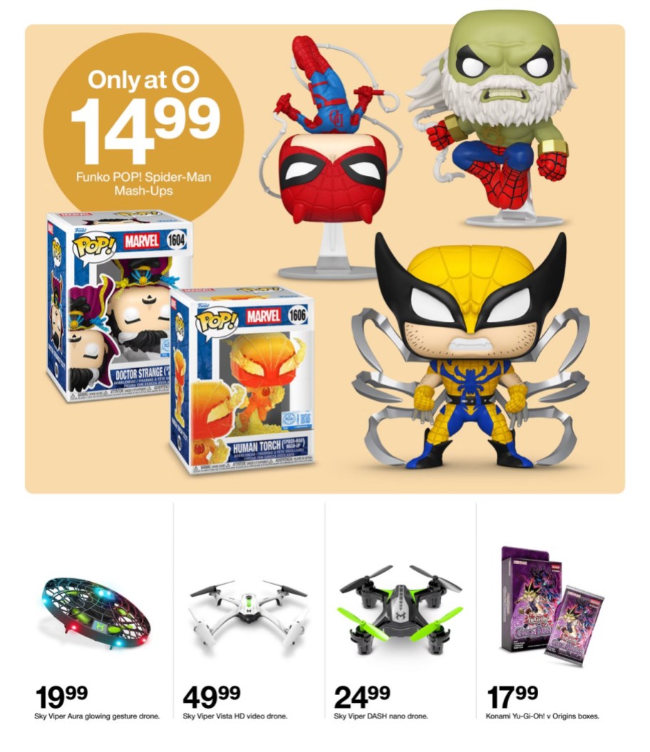 page from Target ad