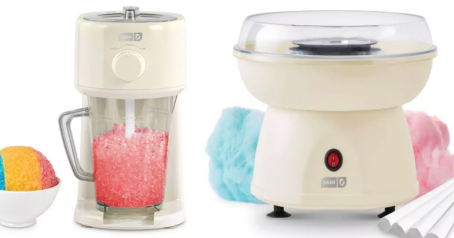 slushy and cotton candy maker