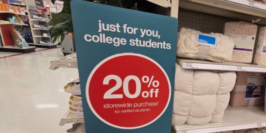 Target Student Discount | Get 20% Off Your Entire Purchase