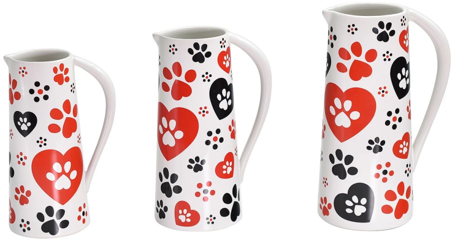 Temp-tations Seasonal Set of 3 Mini Pitchers
