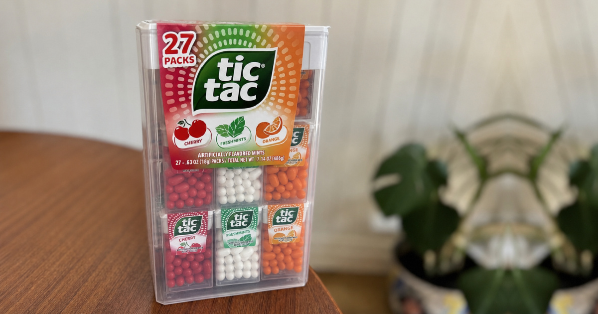 This Giant Tic Tac Mega Box Is on Sale at Amazon (Only 78¢ Per Pack!)