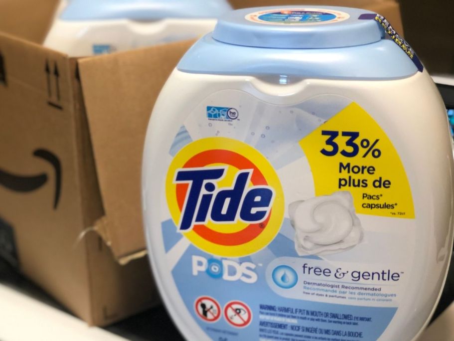 Over 50% Off Tide Detergent & PODS on Amazon