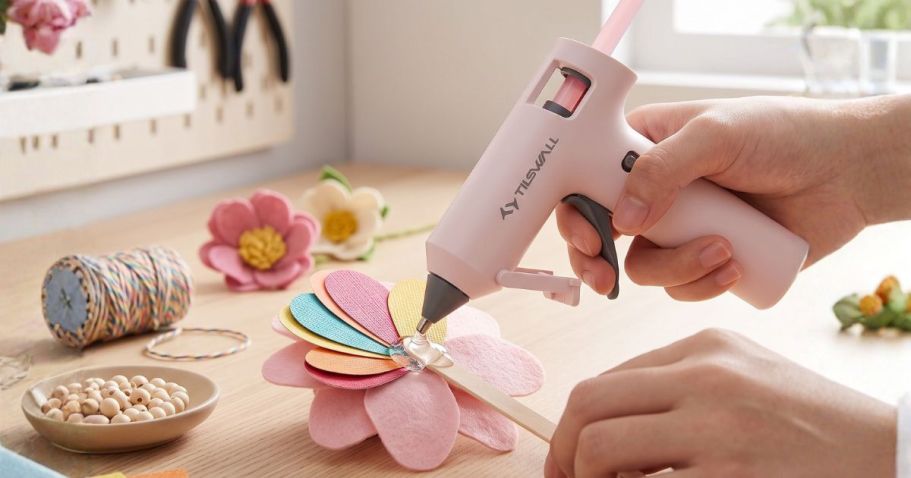 Cordless Hot Glue Gun w/ 20 Glue Sticks Only $12.99 on Amazon (Reg. $20)