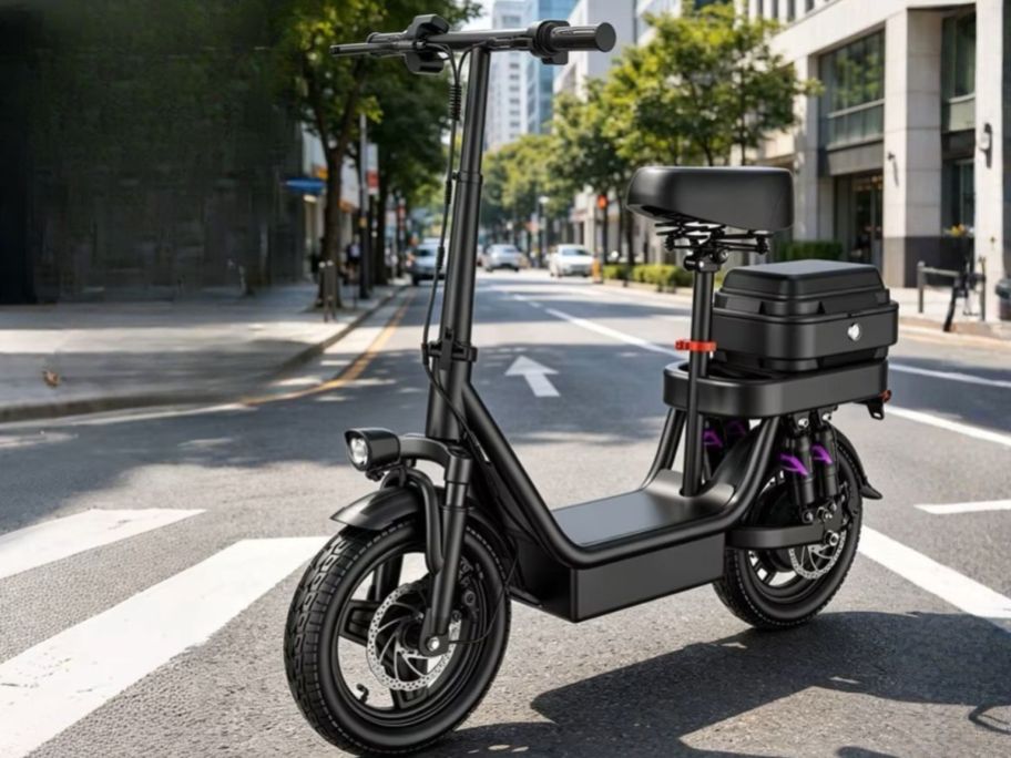 UPlee GQ8 Adult Electric Bike on street