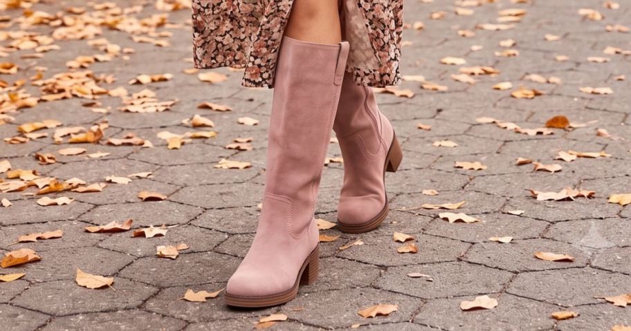 woman wearing UnionBay Maude Boots