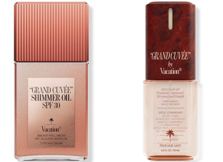 Stock images of two Vacation Grand Cuvee Sun products