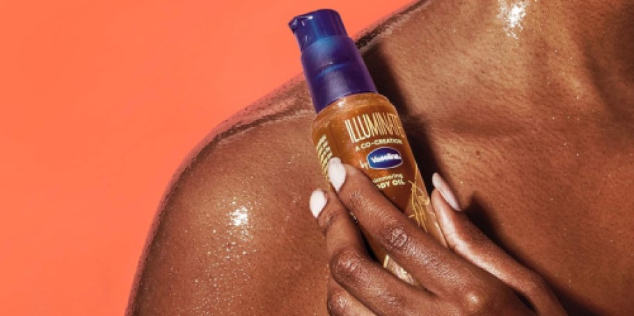 Vaseline Shimmering Body Oil Only $6 Shipped on Amazon (Over 6K Bought This Month!)